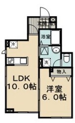 コリーヌ梶ヶ谷の物件間取画像